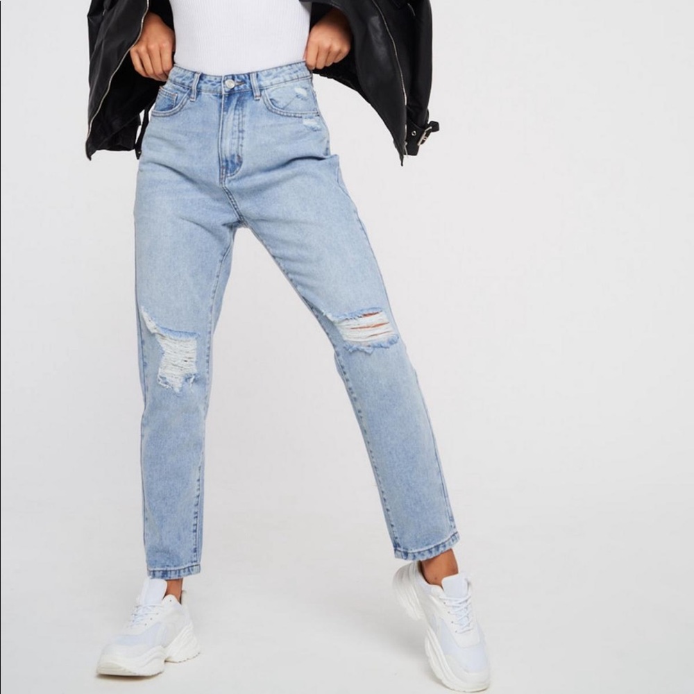 High Rise Mom Jean